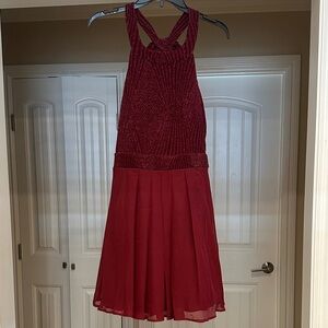 Elegant Halter Top Dress